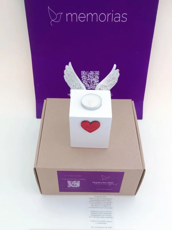 Portavela personalizado