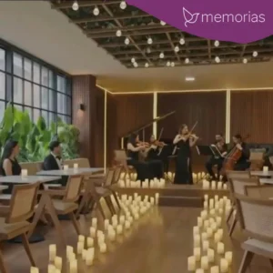 Conmemoración con musica en vivo